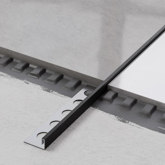 Rohový profil JS 12,5 mm x 270 cm čierny mat,3