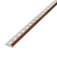 Rohový profil JS 12,5 mm x 270 cm medený mat