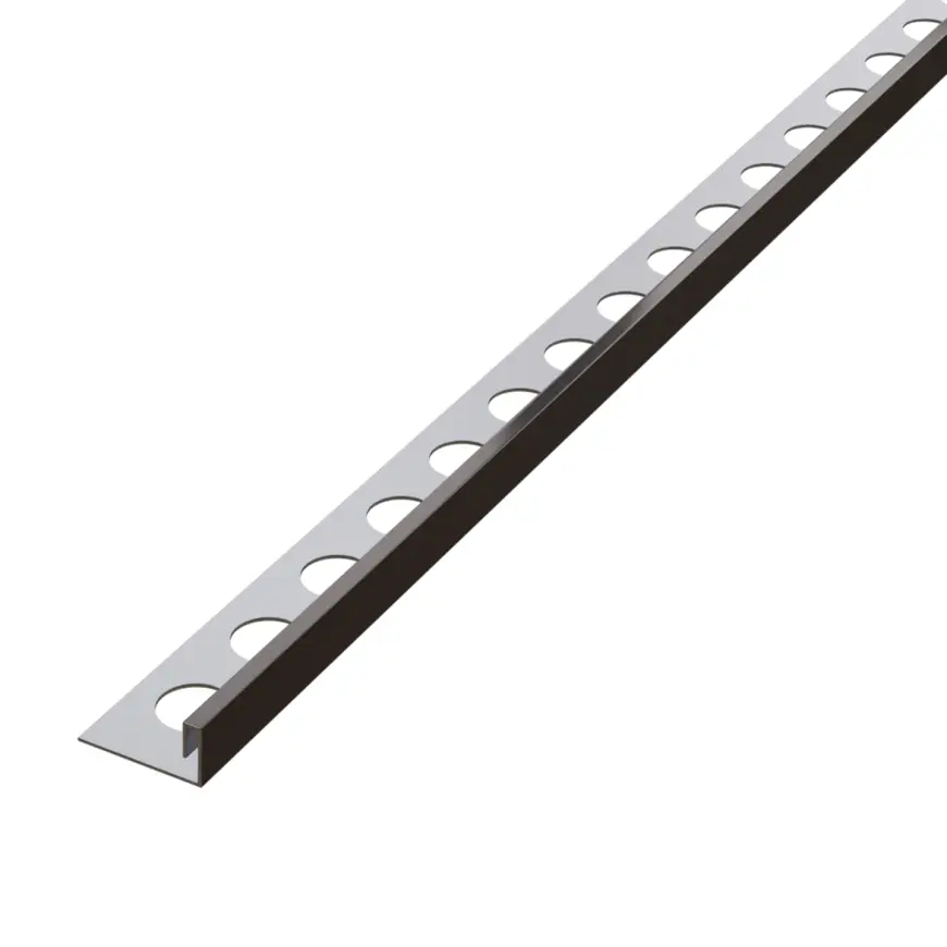 Rohový profil JS 10,5 mm x 270 cm gunmetal šedá mat
