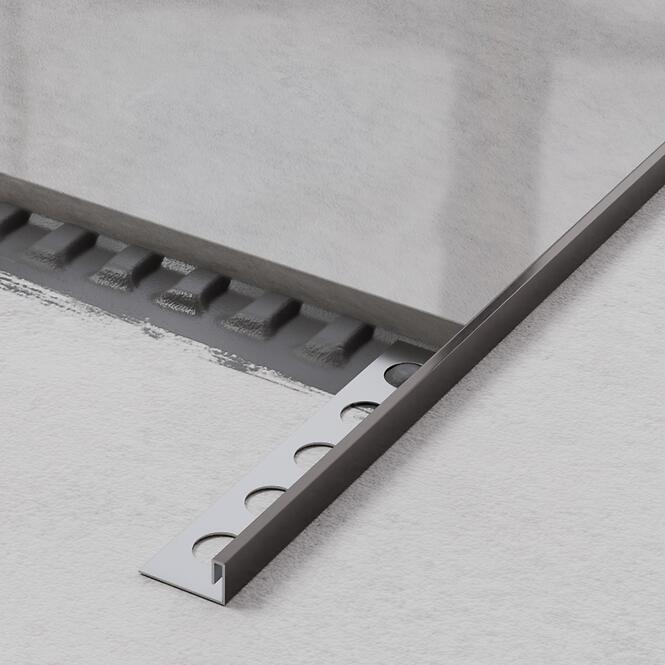 Rohový profil JS 10,5 mm x 270 cm gunmetal šedá mat
