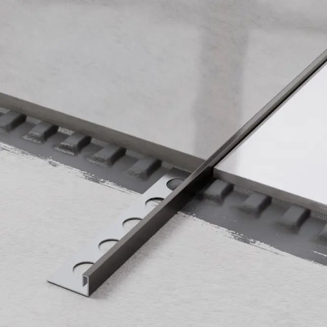Rohový profil JS 10,5 mm x 270 cm gunmetal šedá mat,3