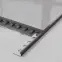 Rohový profil JS 12,5 mm x 270 cm gunmetal šedá mat,2