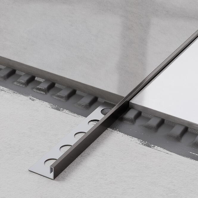 Rohový profil JS 12,5 mm x 270 cm gunmetal šedá mat