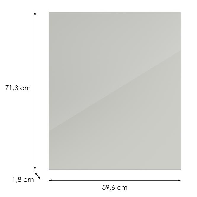 Kuchynská predná časť D60(L/P) L9 K900 Bianco Hg Griii