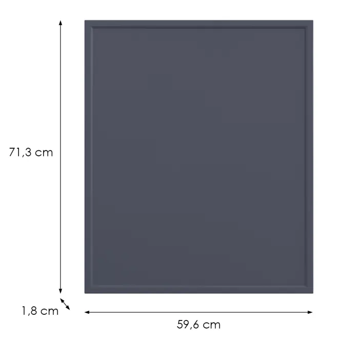 Kuchynská predná časť D60(L/P) O6 K273 Granát Gri,2