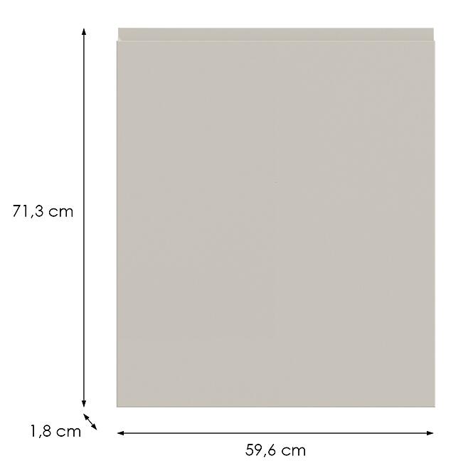 Kuchynská predná časť D60  L T8 K943 Kašmír Gri