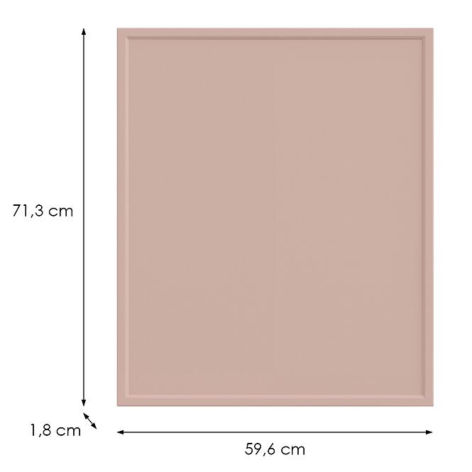 Kuchynská predná časť D60(L/P) O6 K276 Antická ružová Gr Ii