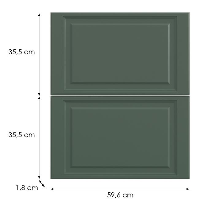 Kuchynská predná časť D60in  V6 K274 Zelený labrador Gri,2