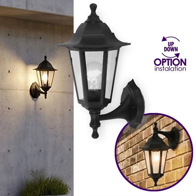 Luster HALDIN 2W1 66879 BLACK KGD1