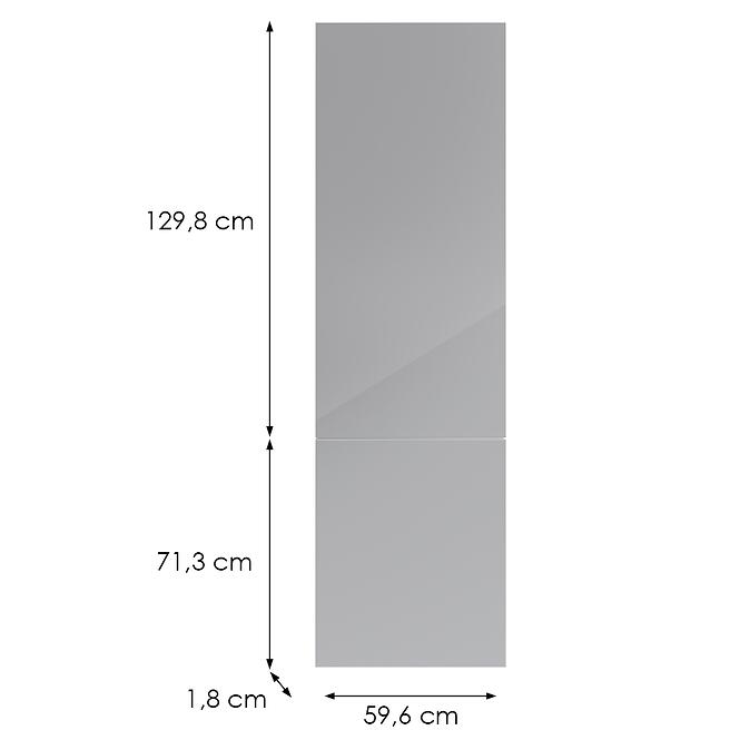 Kuchynská predná časť D60r(L/P) L9 K268 Sivá Hg Griii