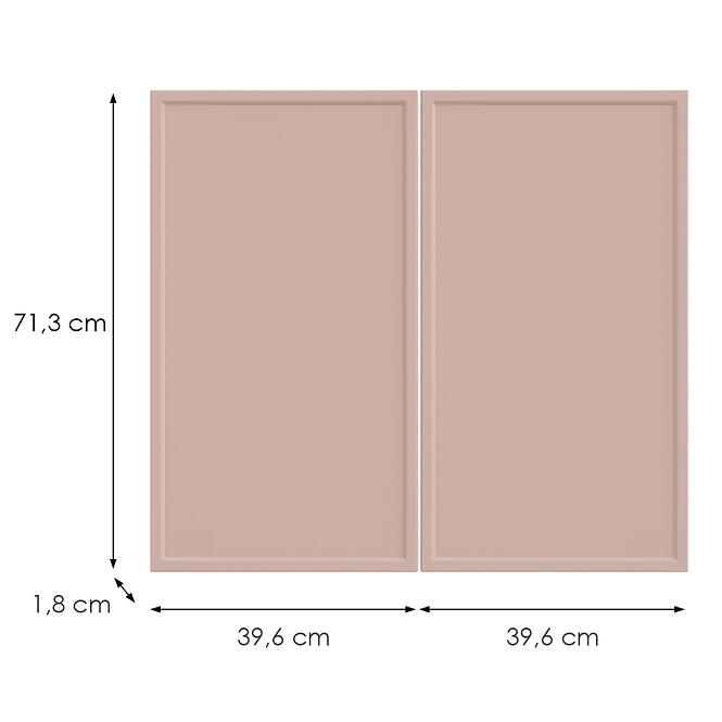 Kuchynská predná časť D80 O6 K276 Antická ružová Gr Ii