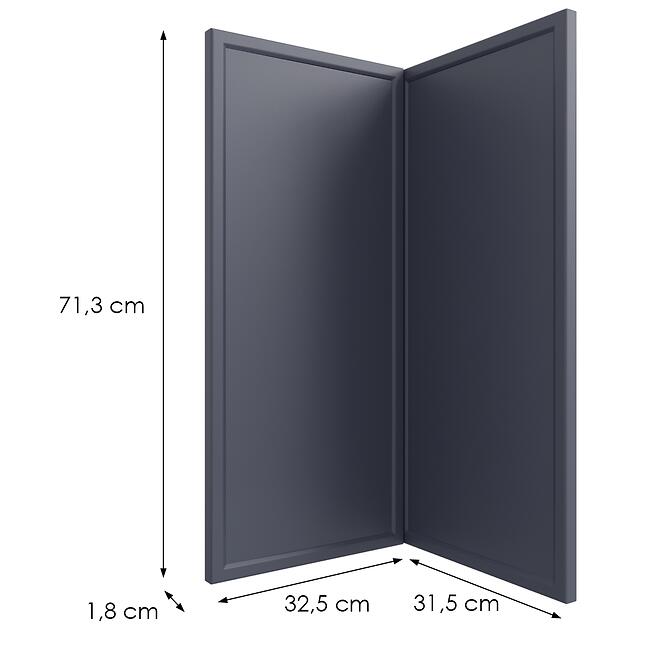 Kuchynská predná časť D90n O6 K273 Granát Gri,2