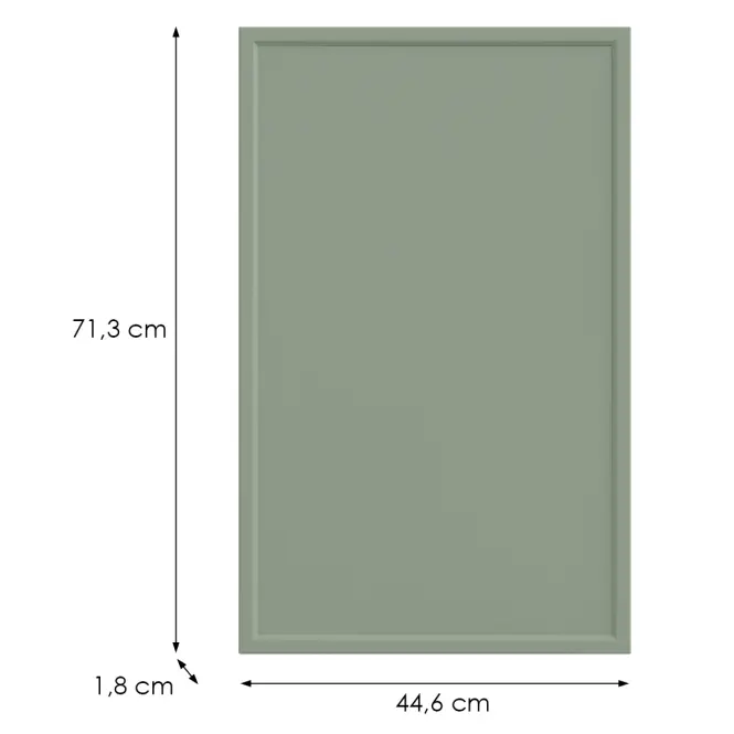 Kuchynská predná časť D45fzw O6 K-279 Olivový Grii,2