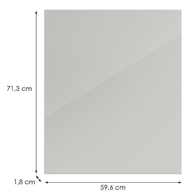 Kuchynská predná časť D60fzw L9 K900 Bianco Hg Griii,2