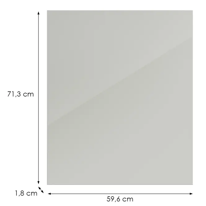 Kuchynská predná časť D60fzw L9 K900 Bianco Hg Griii,2