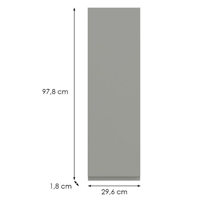 Kuchynská predná časť G30(100) P T8 K261 Sivá Matná Grii,2