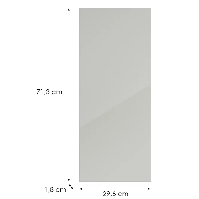 Kuchynská predná časť G30(72)(L/P) L9 K900 Bianco Hg Griii,2