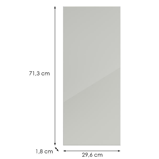 Kuchynská predná časť G30(72)(L/P) L9 K900 Bianco Hg Griii,2