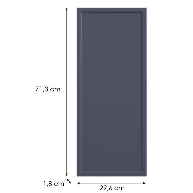 Kuchynská predná časť G30(72)(L/P) O6 K273 Granát Gri,2