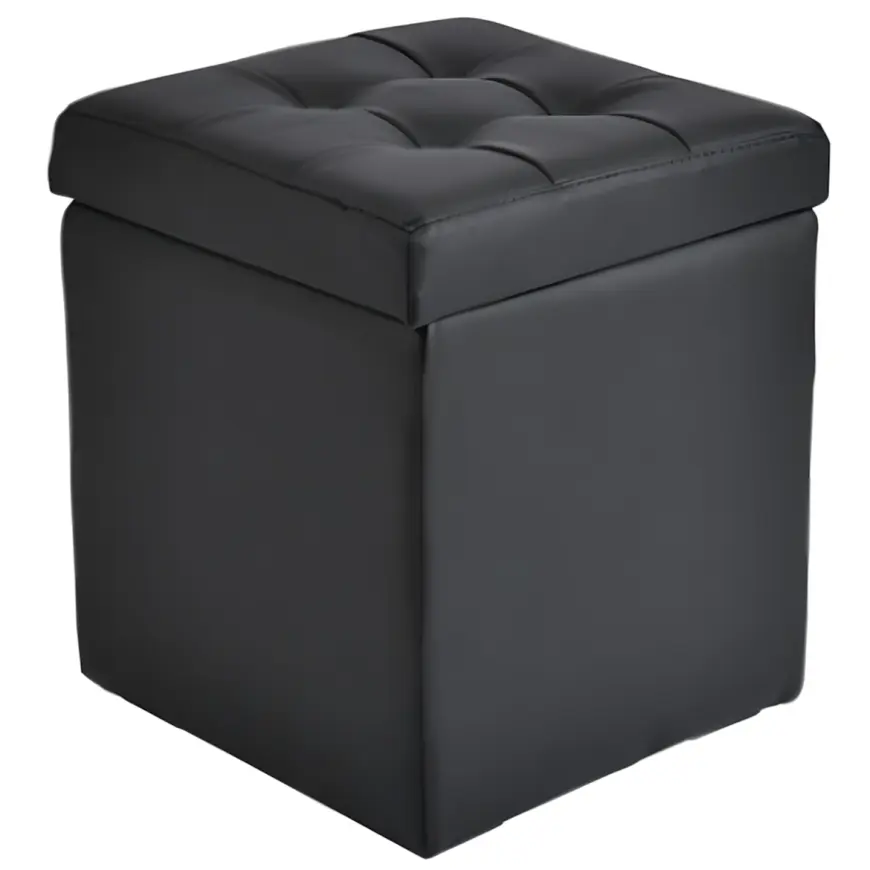 Taburetka Box S čierna