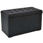 Taburetka Box M čierna