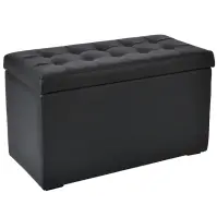Taburetka Box M čierna