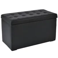Taburetka Box M čierna
