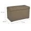 Taburetka Box M cappuccino,4