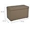 Taburetka Box M cappuccino,4