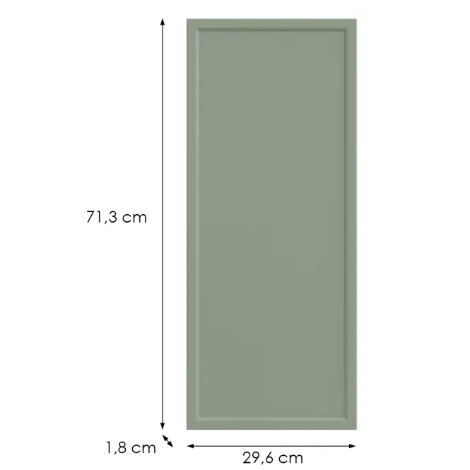 Kuchynská predná časť G30(72)(L/P) O6 K-279 Olivový Grii,2
