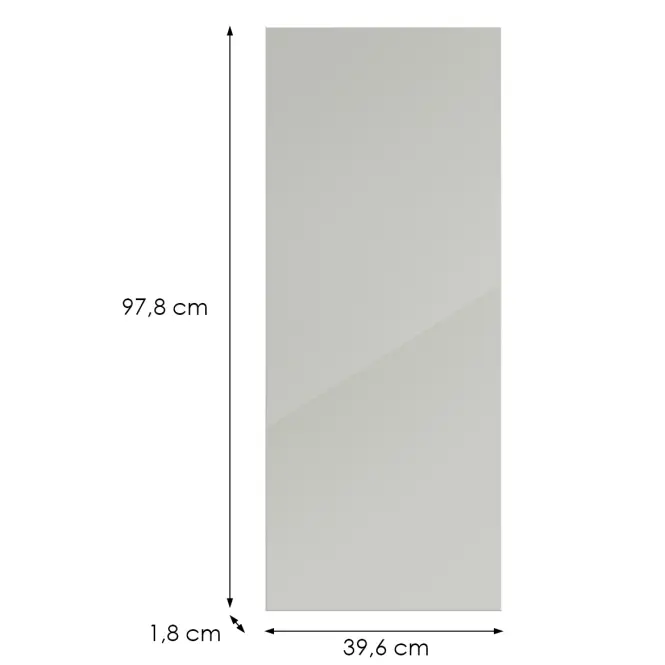 Kuchynská predná časť G40(100)(L/P) L9 K900 Bianco Hg Griii,2