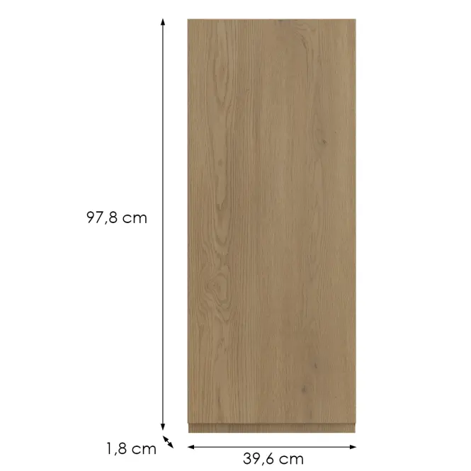 Kuchynská predná časť G40(100) P T8 K282 Dub Cremona Grii,2