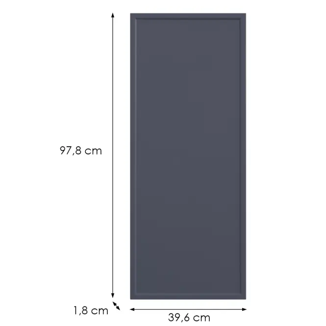 Kuchynská predná časť G40(100)(L/P) O6 K273 Granát Gri,2