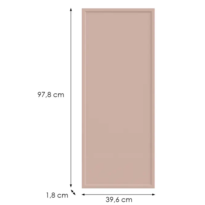 Kuchynská predná časť G40(100)(L/P)O6 K276 Antická ružová Gr Ii,2