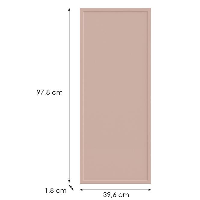 Kuchynská predná časť G40(100)(L/P)O6 K276 Antická ružová Gr Ii,2