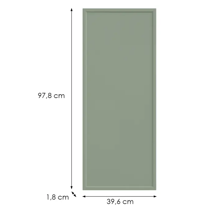 Kuchynská predná časť G40(100)(L/P) O6 K-279 Olivový Grii,2
