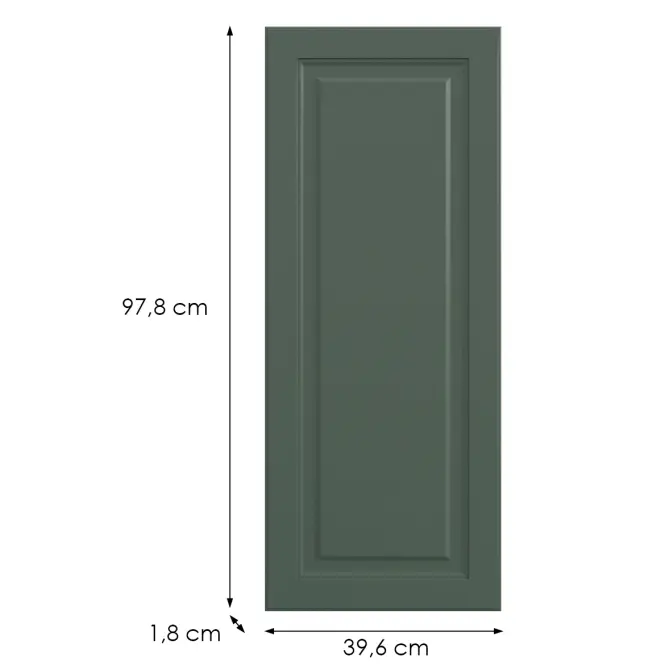 Kuchynská predná časť G40(100)(L/P) V6 K274 Zelený labrador,2