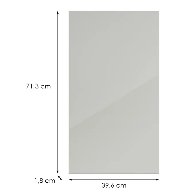 Kuchynská predná časť G40(72)(L/P) L9 K900 Bianco Hg Griii