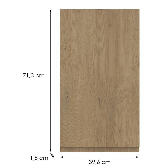 Kuchynská predná časť G40(72) P T8 K282 Dub Cremona Grii