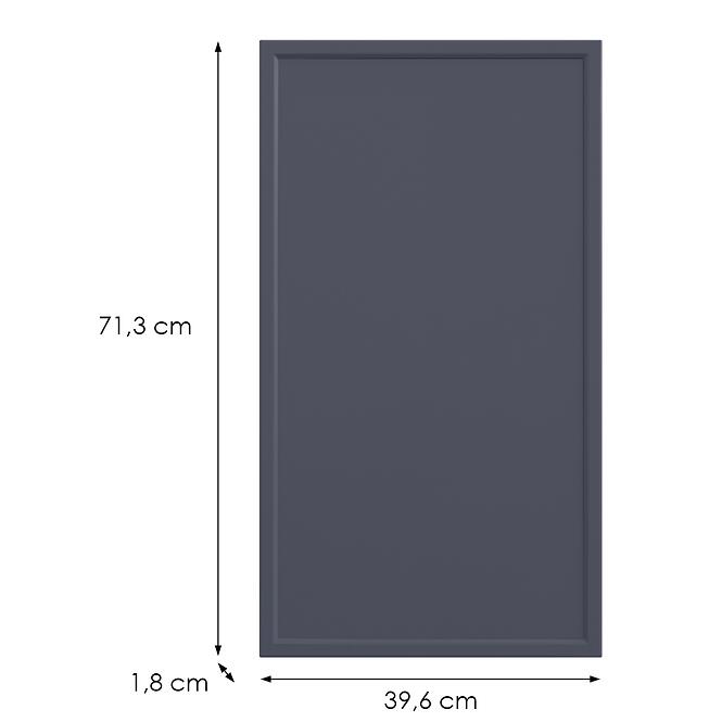 Kuchynská predná časť G40(72)(L/P) O6 K273 Granát Gri