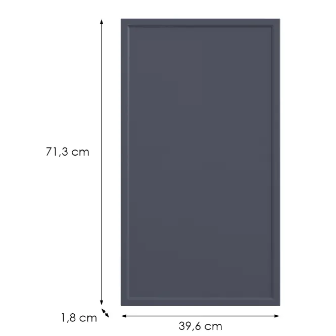 Kuchynská predná časť G40(72)(L/P) O6 K273 Granát Gri,2