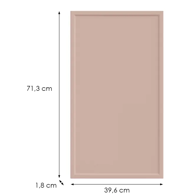 Kuchynská predná časť G40(72)(L/P) O6 K276 Antická ružová Gr Ii,2