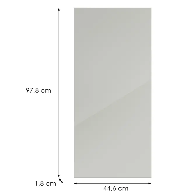 Kuchynská predná časť G45(100)(L/P) L9 K900 Bianco Hg Griii,2