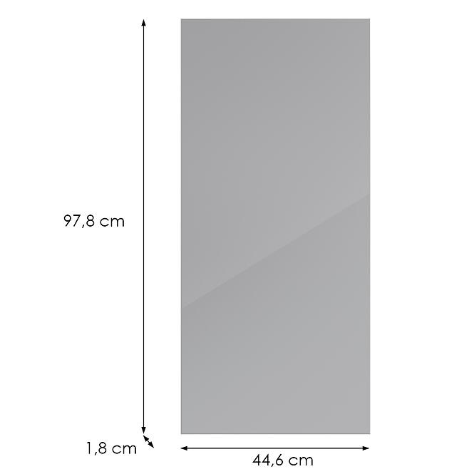 Kuchynská predná časť G45(100)(L/P) L9 K268 Sivá Hg Griii