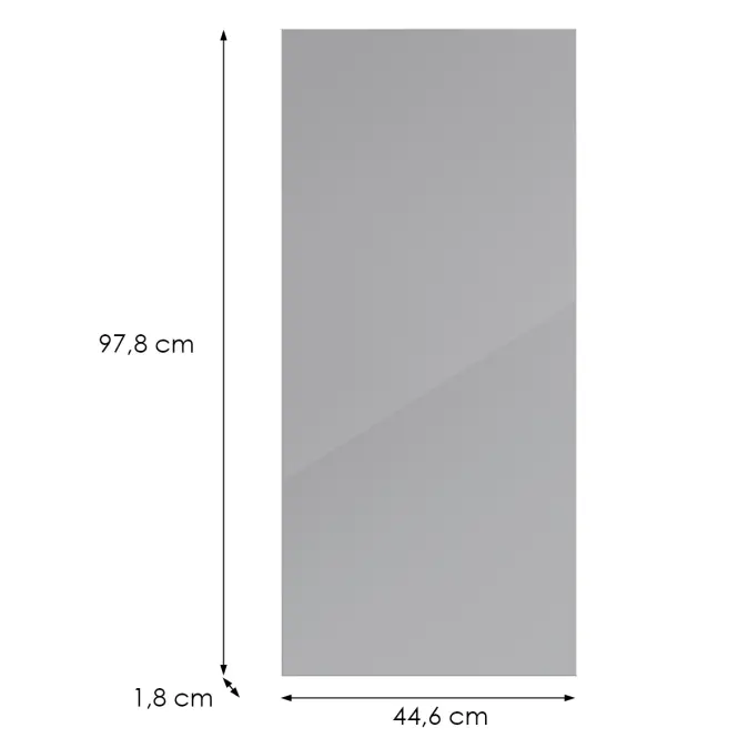 Kuchynská predná časť G45(100)(L/P) L9 K268 Sivá Hg Griii,2