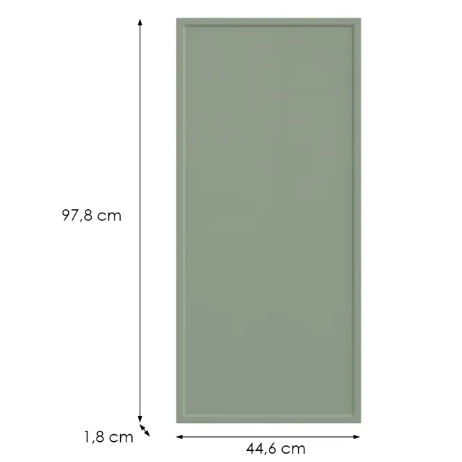 Kuchynská predná časť G45(100)(L/P) O6 K-279 Olivový Grii,2