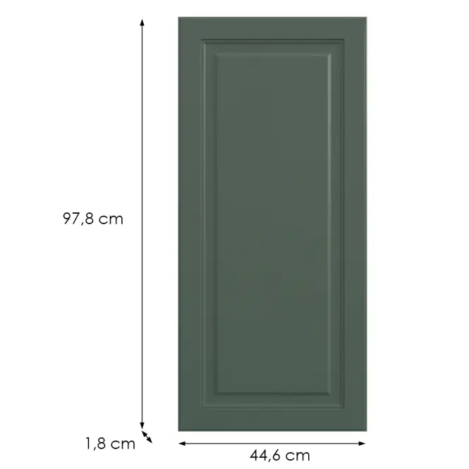 Kuchynská predná časť G45(100)(L/P) V6 K274 Zelený labrador,2