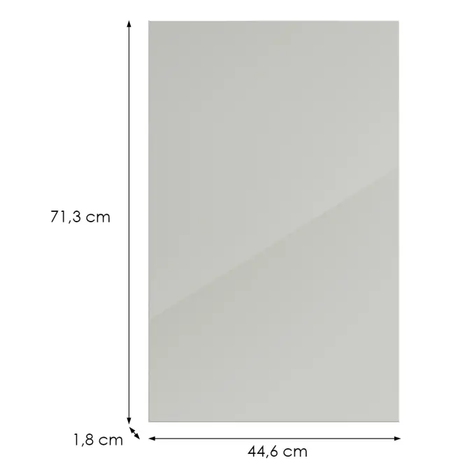 Kuchynská predná časť G45(72)(L/P) L9 K900 Bianco Hg Griii,2