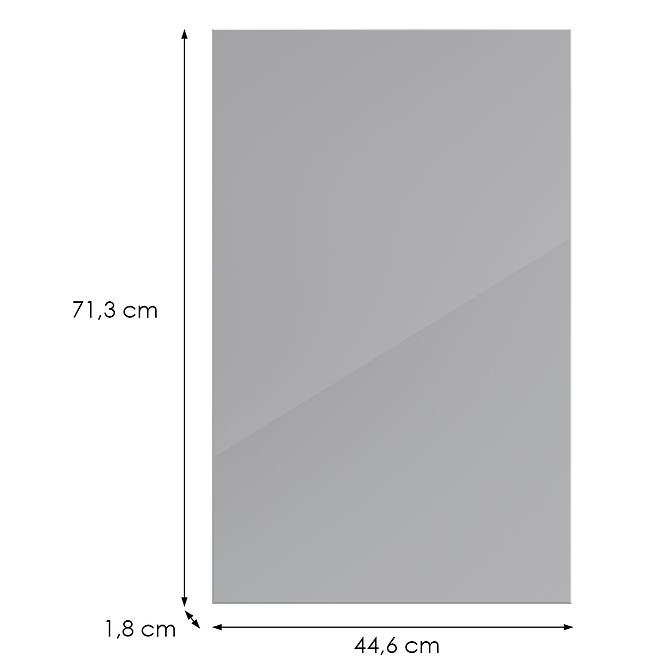 Kuchynská predná časť G45(72)(L/P) L9 K268 Sivá Hg Griii,2