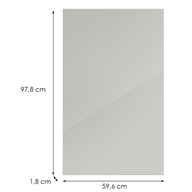 Kuchynská predná časť G60(100)(L/P) L9 K900 Bianco Hg Griii,2